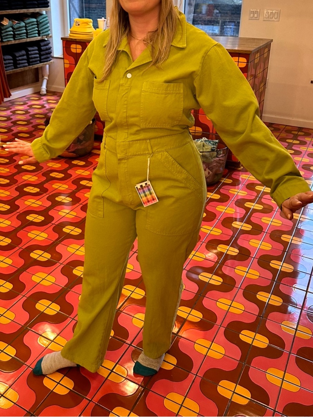 Big Bud Press Green Jumpsuit
